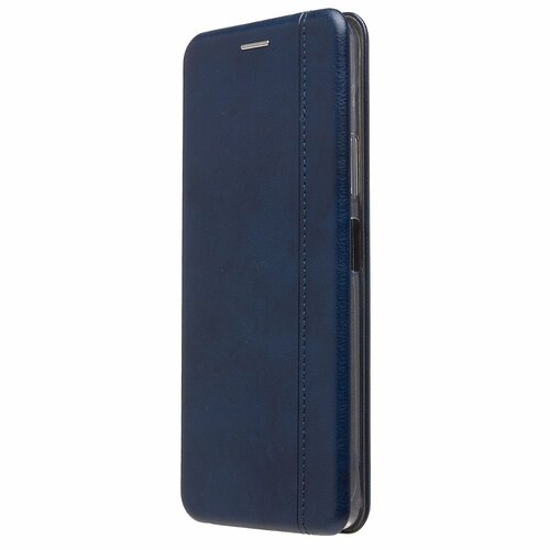 Чехол-книжка Infinix Hot 50 темно-синий горизонтальный Nice Case - 2
