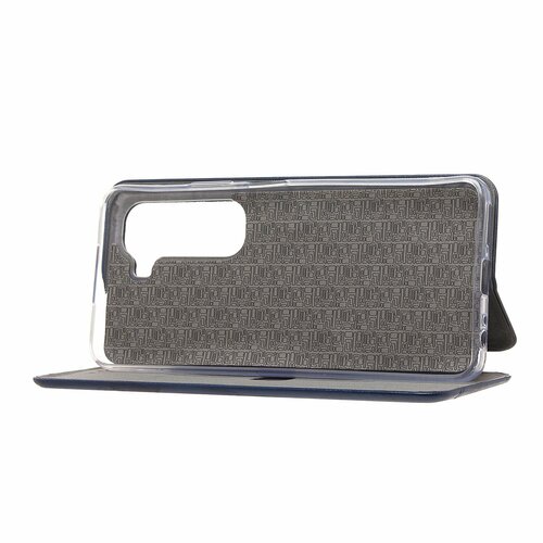 Чехол-книжка Infinix Hot 50 темно-синий горизонтальный Nice Case - 5