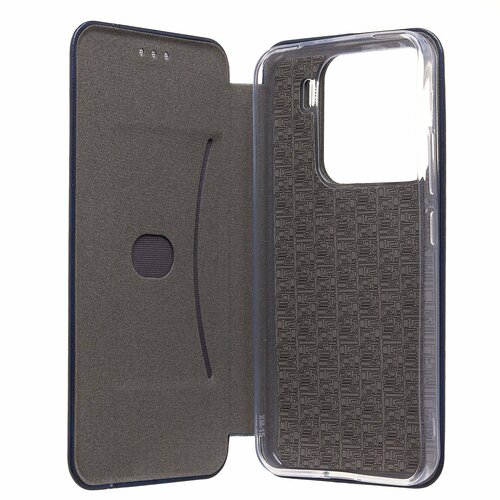 Чехол-книжка Xiaomi 15 темно-синий горизонтальный Nice Case - 4