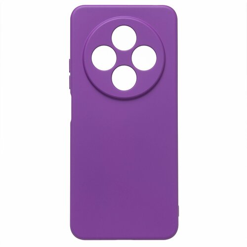 Накладка Xiaomi Poco C75/Redmi 14C фиолетовый Silicone Case Full без лого