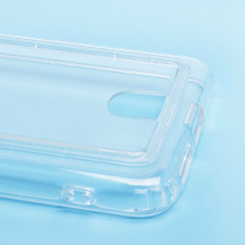 Накладка Huawei Nova 13 прозрачный с визитницей и защитой камеры силикон Противоударный - 3