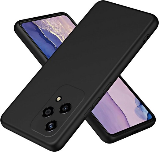 Накладка Huawei Honor 200 Lite черный Silicone Case Full без лого
