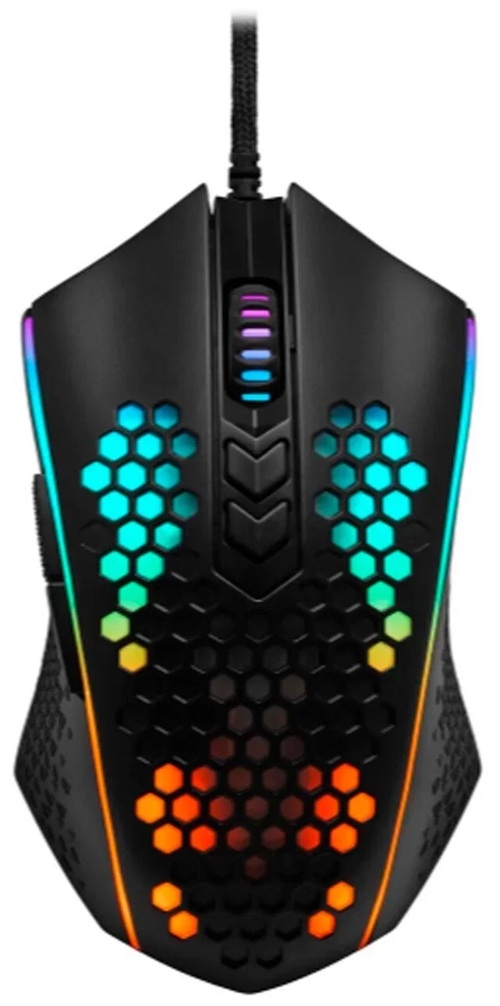 Мышь Redragon Memeanlion проводная оптическая игровая с подсветкой 12400 dpi черный 8 кнопок - 2