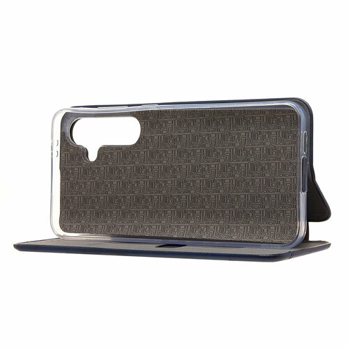 Чехол-книжка Samsung S24 FE темно-синий горизонтальный Nice Case - 5