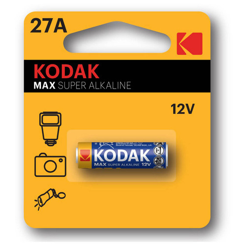 Батарейка Kodak A27 BL1 щелочная