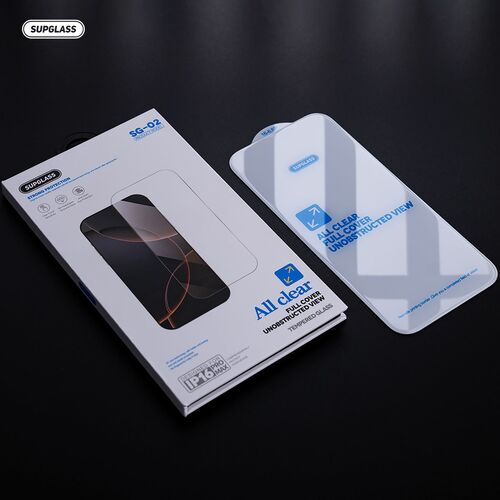 Защитное стекло Apple iPhone 16 Pro 3D безрамочное SupGlass SG-02 - 2