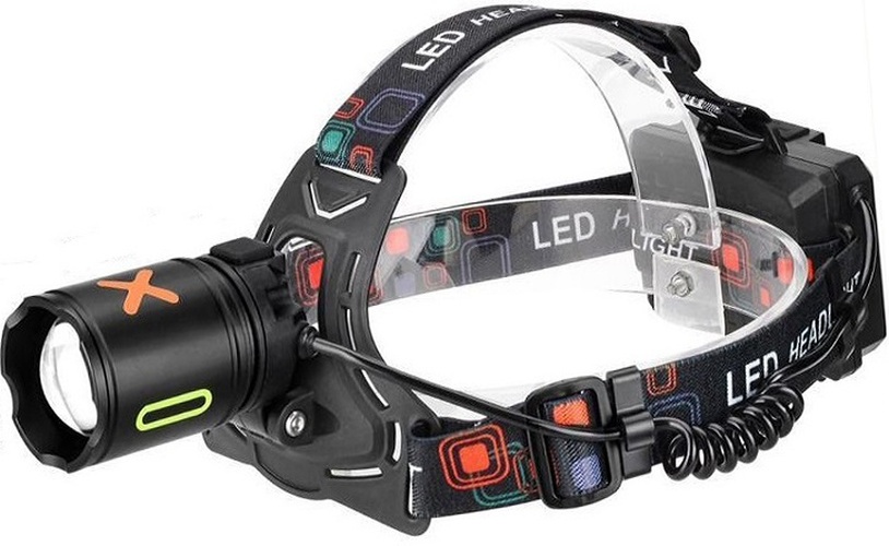 Фонарик налобный No brand YYC-8107-PM10-TG 1 LED 3*18650