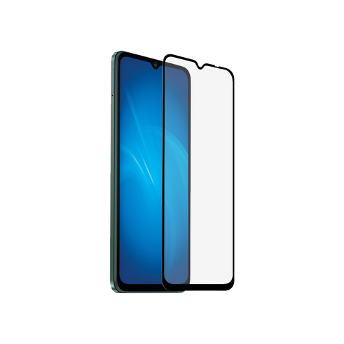 Защитное стекло Xiaomi Poco C65/Redmi 13C черный FullGlue DF