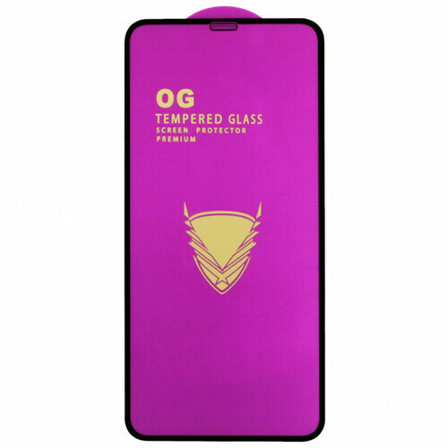 Защитное стекло Apple iPhone 16 Pro черный FullGlue OG тех.пак