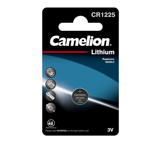 Батарейка Camelion CR1225 BL1 литиевая