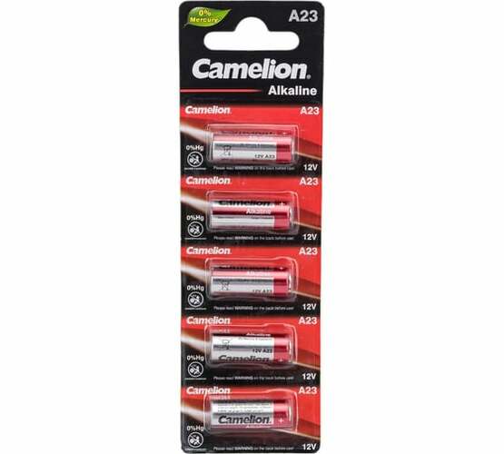 Батарейка Camelion A27 BL5 щелочная
