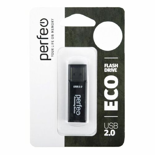 Флешка USB Perfeo 32GB E03 eco черный
