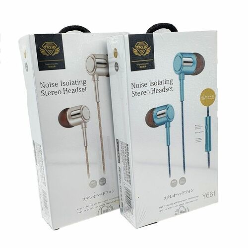 Наушники LYZ Y661 вакуумные, проводные, Jack 3.5, микрофон,