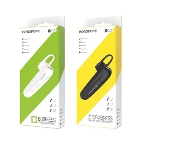 Гарнитура Моно Borofone BC21 черный Bluetooth