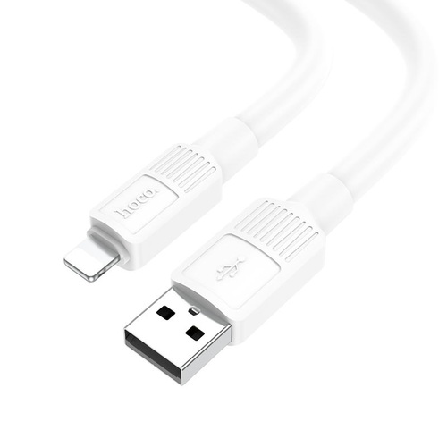 Кабель USB - 8 pin Lightning HOCO X84 белый 2.4A 1 м.