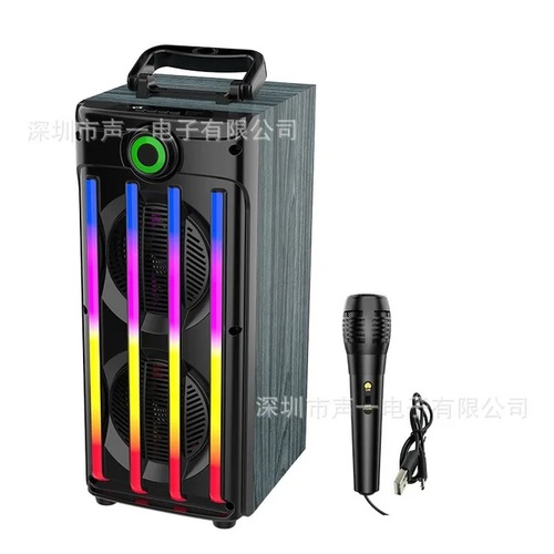 Колонка Напольная JQS-9401 TF/AUX/Radio/USB/bluetooth черный