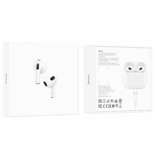 Гарнитура Стерео HOCO EW76 белый Bluetooth
