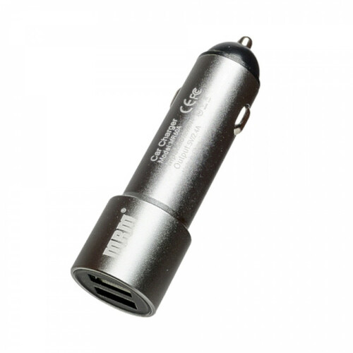 Автомобильные зарядные устройства MRM MR60A 2USB черный 2.4A
