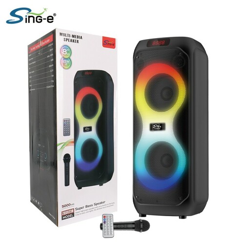 Колонка Напольная ZQS-8240 TF/AUX/Radio/USB/bluetooth