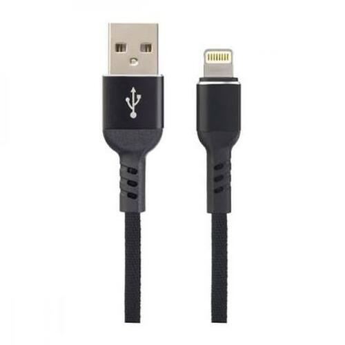 Кабель USB - 8 pin Lightning GFUZ CA-149 силикон круглый 6A 1 м.