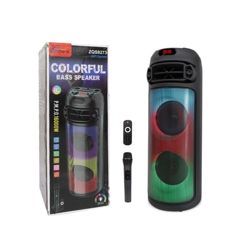 Колонка Напольная ZQS-8273 TF/AUX/Radio/USB/bluetooth