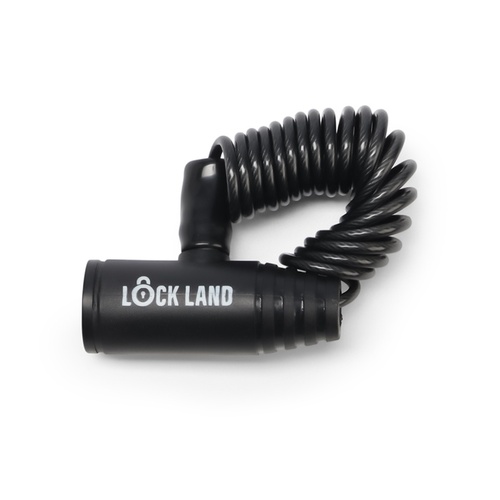 Замок велосипедный LOCKLAND пружинный 3*1200 мм английский ключ 10526899