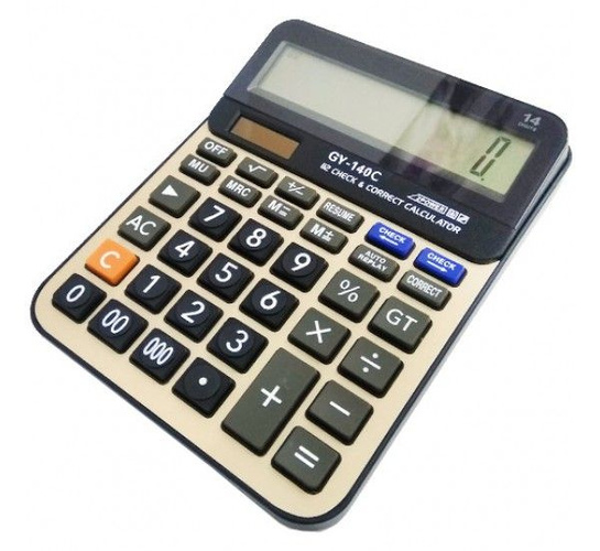 Калькулятор настольный No brand GY-140C 14 разрядный