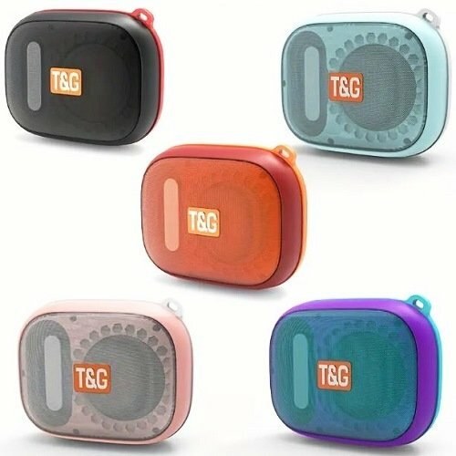 Колонка Бумбокс TG394 TF/AUX/Radio/USB/bluetooth черный