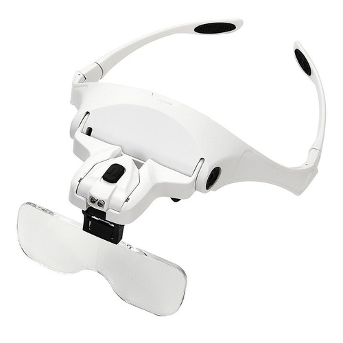 Лупа налобная No brand 9892 с подсветкой