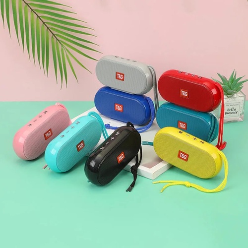 Колонка Бумбокс TG179 TF/AUX/Radio/USB/bluetooth красный