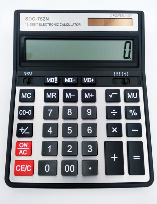 Калькулятор настольный No brand SDC-762N 12 разрядный