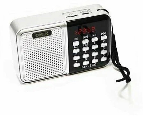 Радиоприемник CMiK MK-140 цифровой FM, AM, SW USB/microSD питание от АКБ черный - 2