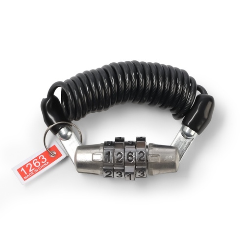 Замок велосипедный LOCKLAND пружинный 3*1200 мм кодовый замок 10526902