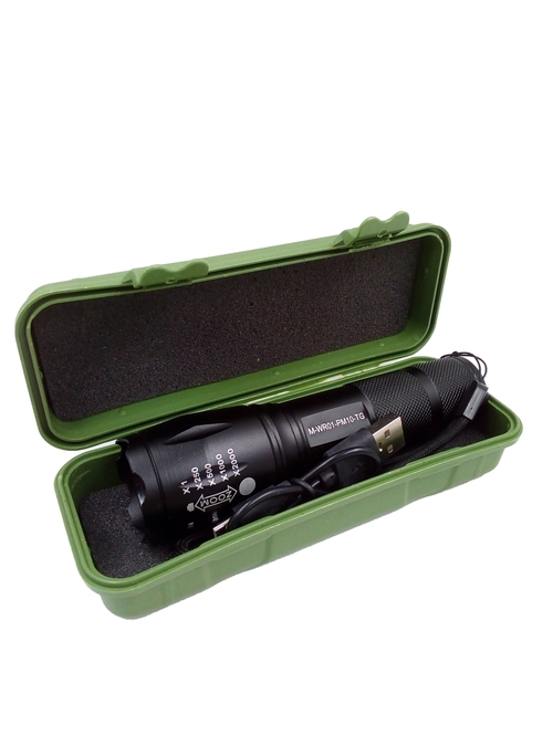 Фонарик ручной No brand M-WR01-PM10 аккумулятор