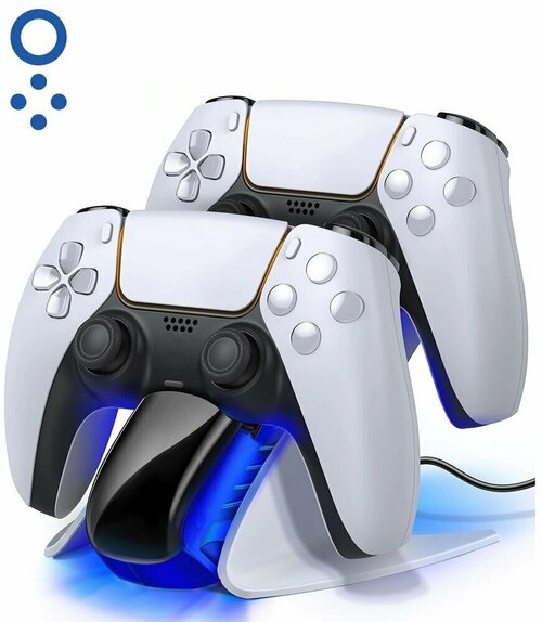 Док станция для геймпадов PS5 на 2 шт. SND-470 вертикальное крепление