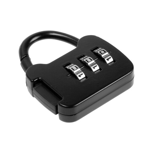 Замок навесной кодовый TUNDRA ZK001 черный 4136751