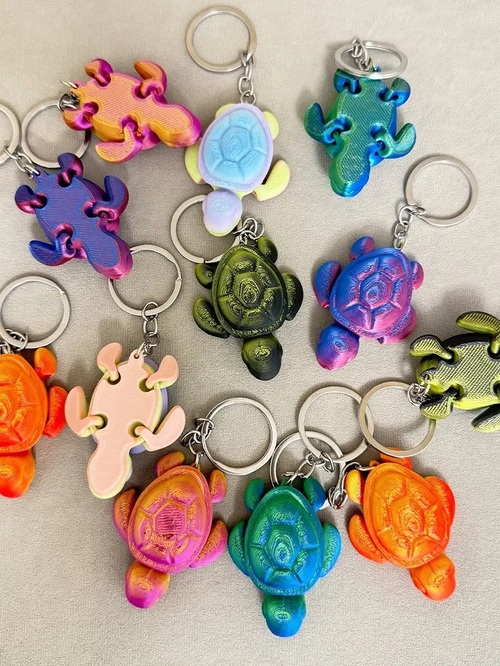 Брелок Антистресс подвижный Черепаха