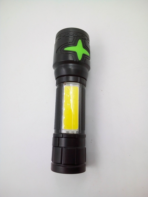 Фонарик ручной No brand H-3310-P70 1 LED+1 COB аккумулятор