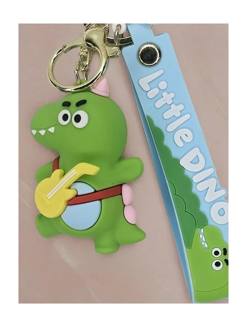 Брелок Динозавр Weiro с гитарой