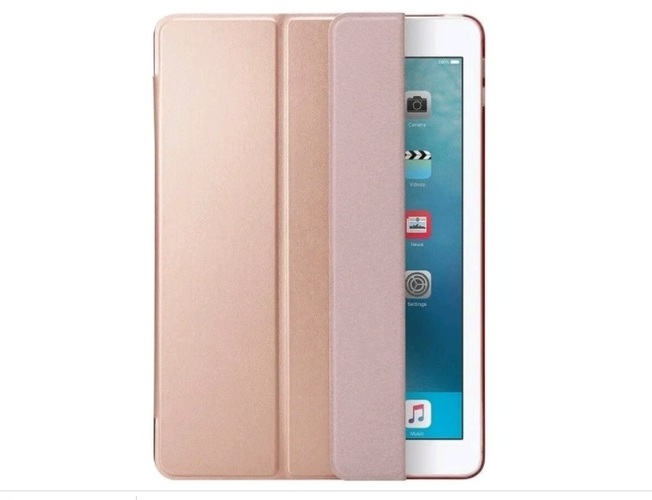 Чехол-книжка Apple iPad Mini 5 розовое золото горизонтальный Smart Case без лого