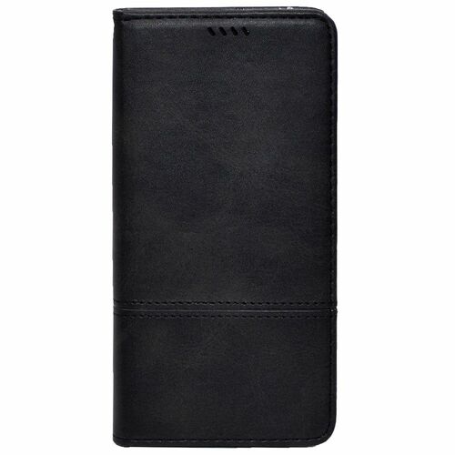 Чехол-книжка Tecno Camon 30 4G черный горизонтальный с защитой камеры YOLKKI Wellington