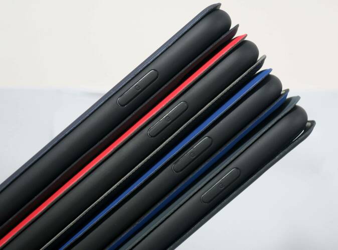 Чехол-книжка Huawei Honor 10 Lite/P Smart 2019 черный горизонтальный ZB Premium - 2