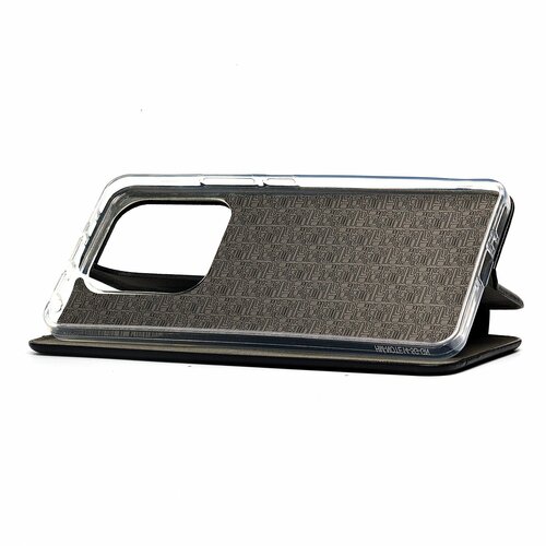 Чехол-книжка Xiaomi Redmi Note 14 5G черный горизонтальный Nice Case - 4