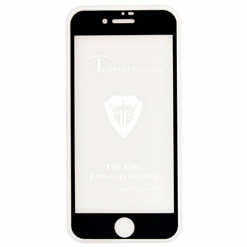 Защитное стекло Apple iPhone 7/8/SE 2020 черный FullGlue Brera