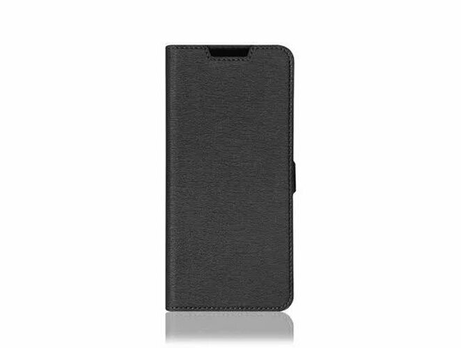 Чехол-книжка Tecno Pova 7 Neo черный горизонтальный с магнитом JM