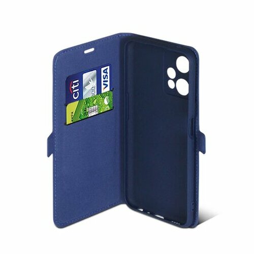 Чехол-книжка Realme 9 5G/9 Pro 5G синий горизонтальный DF - 3