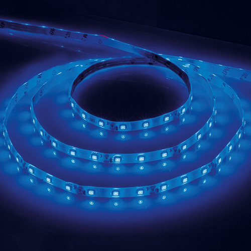 Светодиодная лента No brand 2835 4,8W 60 LED IP65 синий свет 5 м 12V + блок питания