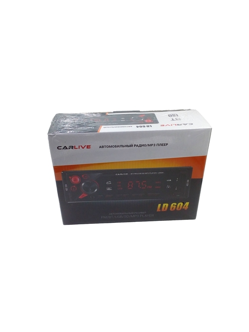 Автомагнитола CarLive LD604 1 din 2*USB, microSD, AUX Bluetooth, пду