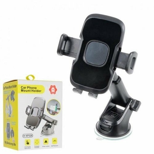 Держатeль для телефона автомобильный XP328 раздвижной на стекло телескопический