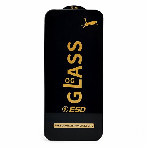 Защитное стекло Huawei Honor 400 Lite черный FullGlue Brera